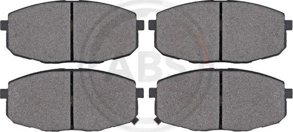 A.B.S. 37442 - Brake Pad Set, disc brake autospares.lv