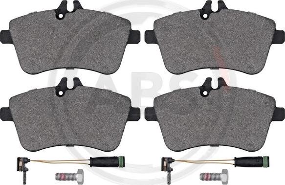 A.B.S. 37457 - Brake Pad Set, disc brake autospares.lv