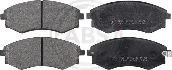 A.B.S. 37468 - Brake Pad Set, disc brake autospares.lv