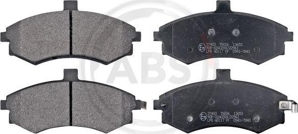 A.B.S. 37403 - Brake Pad Set, disc brake autospares.lv