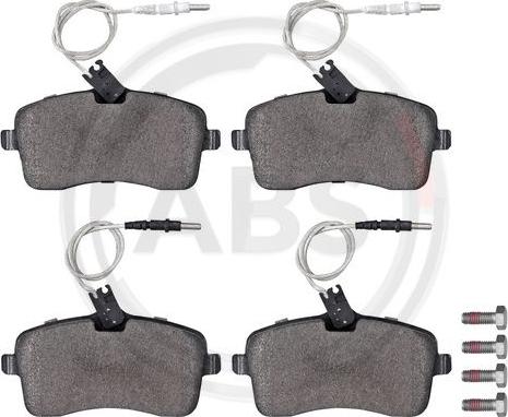 A.B.S. 37430 - Brake Pad Set, disc brake autospares.lv