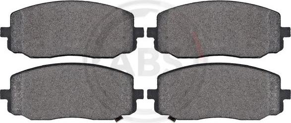 A.B.S. 37474 - Brake Pad Set, disc brake autospares.lv