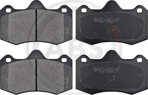 A.B.S. 37471 - Brake Pad Set, disc brake autospares.lv