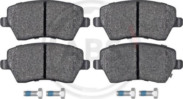 A.B.S. 37478 - Brake Pad Set, disc brake autospares.lv