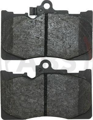 A.B.S. 37591 - Brake Pad Set, disc brake autospares.lv