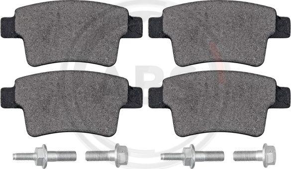 A.B.S. 37597 - Brake Pad Set, disc brake autospares.lv