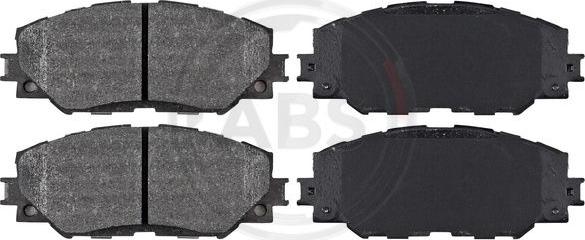 A.B.S. 37544 - Brake Pad Set, disc brake autospares.lv