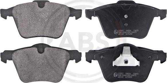 A.B.S. 37557 - Brake Pad Set, disc brake autospares.lv