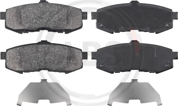 A.B.S. 37569 - Brake Pad Set, disc brake autospares.lv