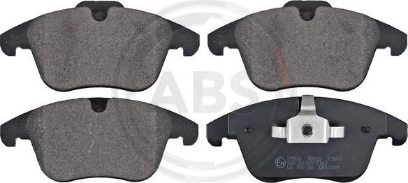 A.B.S. 37568 - Brake Pad Set, disc brake autospares.lv