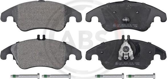 A.B.S. 37586 - Brake Pad Set, disc brake autospares.lv