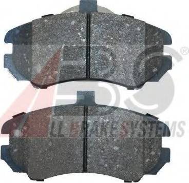 A.B.S. 37524 OE - Brake Pad Set, disc brake autospares.lv