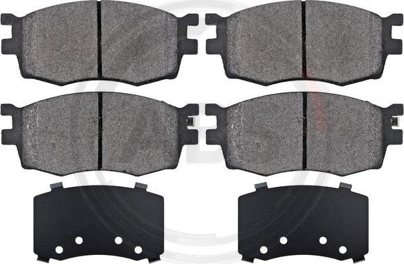 A.B.S. 37520 - Brake Pad Set, disc brake autospares.lv