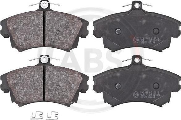 A.B.S. 37521 - Brake Pad Set, disc brake autospares.lv