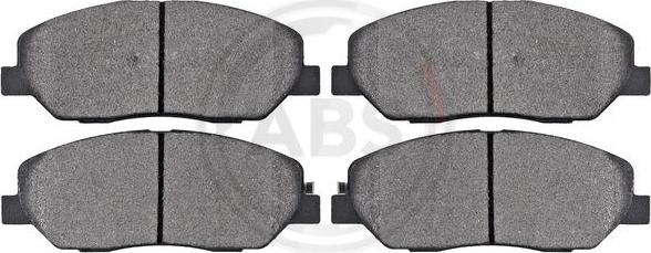 A.B.S. 37522 - Brake Pad Set, disc brake autospares.lv