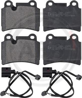 A.B.S. 37575 - Brake Pad Set, disc brake autospares.lv