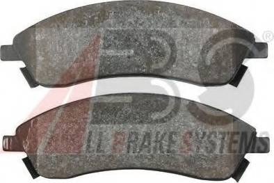 A.B.S. 37570 OE - Brake Pad Set, disc brake autospares.lv