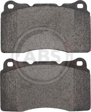 A.B.S. 37692 - Brake Pad Set, disc brake autospares.lv