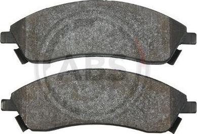 A.B.S. 37602 - Brake Pad Set, disc brake autospares.lv