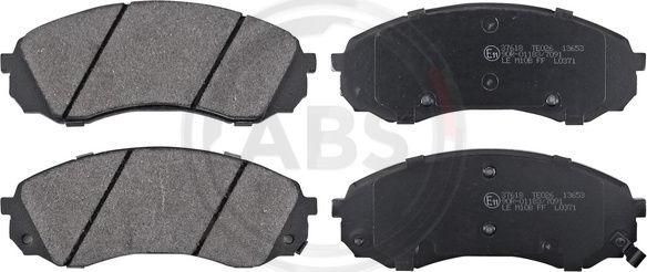 A.B.S. 37618 - Brake Pad Set, disc brake autospares.lv