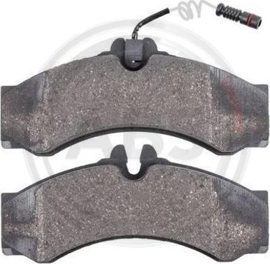 A.B.S. 37687 - Brake Pad Set, disc brake autospares.lv