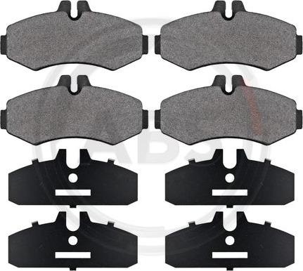 A.B.S. 37095 - Brake Pad Set, disc brake autospares.lv