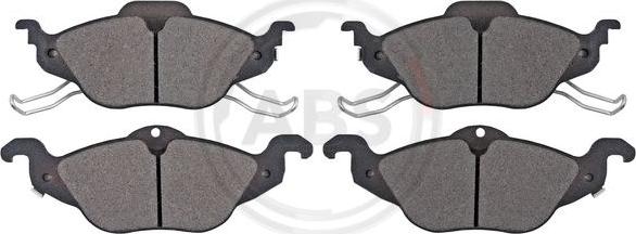 A.B.S. 37065 - Brake Pad Set, disc brake autospares.lv