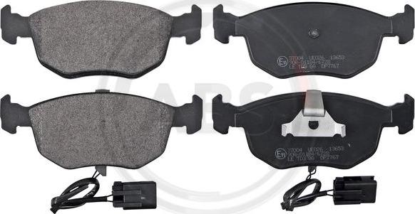 A.B.S. 37004 - Brake Pad Set, disc brake autospares.lv