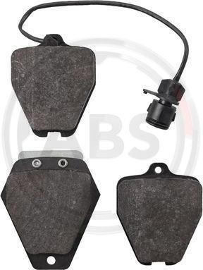 A.B.S. 37005 - Brake Pad Set, disc brake autospares.lv