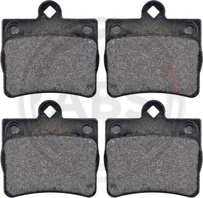 A.B.S. 37006 - Brake Pad Set, disc brake autospares.lv