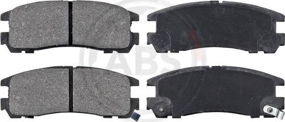 A.B.S. 37014 - Brake Pad Set, disc brake autospares.lv