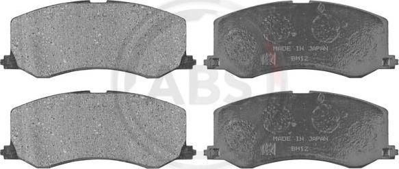 A.B.S. 37017 - Brake Pad Set, disc brake autospares.lv