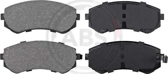 A.B.S. 37082 - Brake Pad Set, disc brake autospares.lv