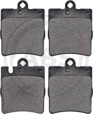 A.B.S. 37022 - Brake Pad Set, disc brake autospares.lv