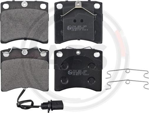 A.B.S. 37144 - Brake Pad Set, disc brake autospares.lv