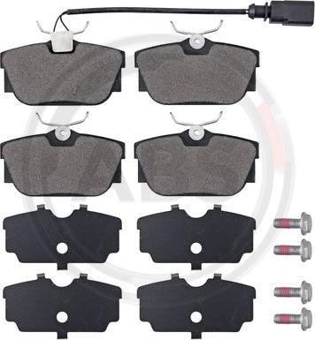 A.B.S. 37142 - Brake Pad Set, disc brake autospares.lv