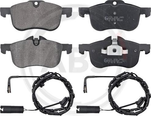 A.B.S. 37151 - Brake Pad Set, disc brake autospares.lv