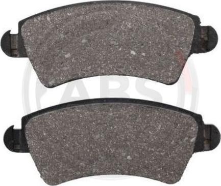 A.B.S. 37153 - Brake Pad Set, disc brake autospares.lv