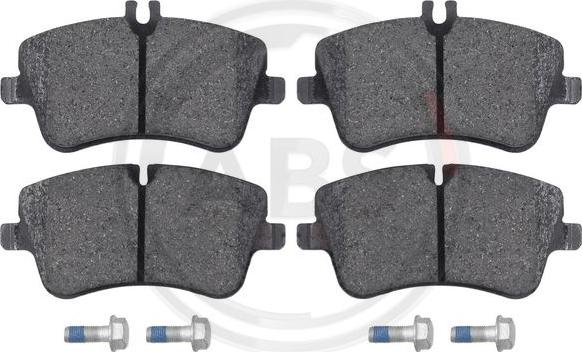 A.B.S. 37165 - Brake Pad Set, disc brake autospares.lv