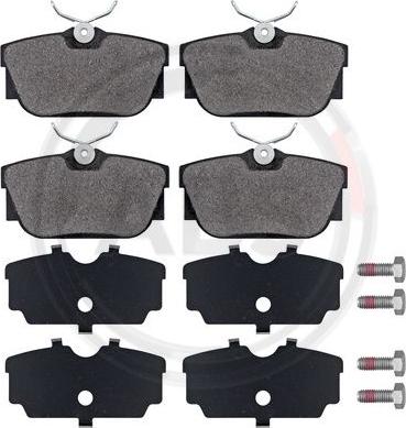 A.B.S. 37118 - Brake Pad Set, disc brake autospares.lv