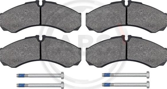 A.B.S. 37113 - Brake Pad Set, disc brake autospares.lv