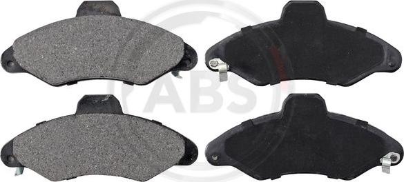 A.B.S. 37127 - Brake Pad Set, disc brake autospares.lv