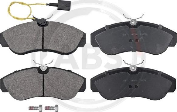 A.B.S. 37171 - Brake Pad Set, disc brake autospares.lv