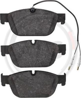 A.B.S. 37845 - Brake Pad Set, disc brake autospares.lv