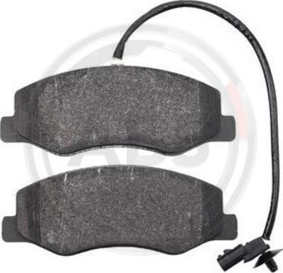 A.B.S. 37846 - Brake Pad Set, disc brake autospares.lv