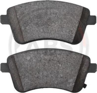 A.B.S. 37841 - Brake Pad Set, disc brake autospares.lv