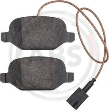 A.B.S. 37863 - Brake Pad Set, disc brake autospares.lv