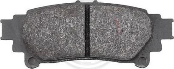 A.B.S. 37815 - Brake Pad Set, disc brake autospares.lv