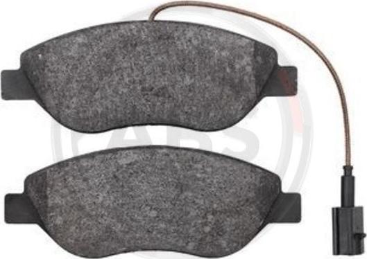 A.B.S. 37818 - Brake Pad Set, disc brake autospares.lv