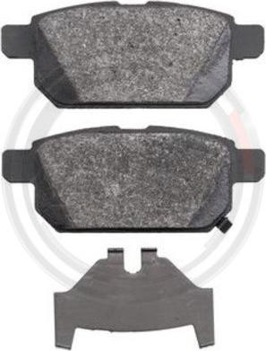 A.B.S. 37886 - Brake Pad Set, disc brake autospares.lv